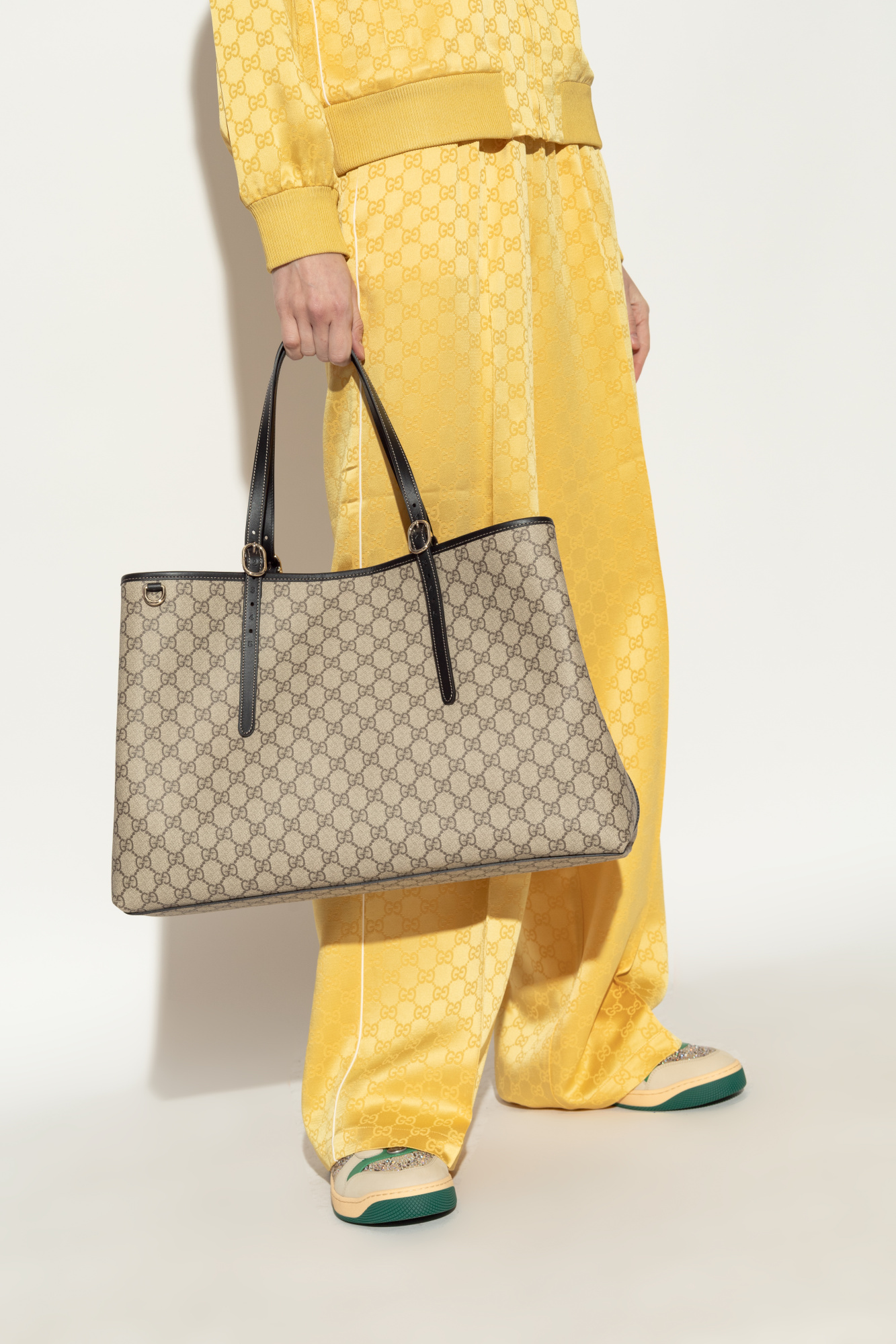 Beige Bag GG Emblem Large Gucci - Vitkac AS